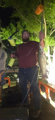 Fishing in Tunica, Mississippi