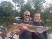 Muskie fishing in Pulaski, New York