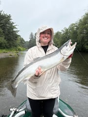 Fishing in Montesano, Washington