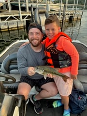 Fishing in Cape Fair, Missouri