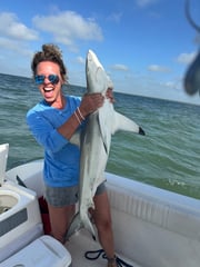 Fishing in Galveston, Texas