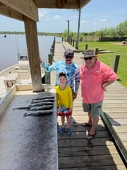 Fishing in Freeport, Texas