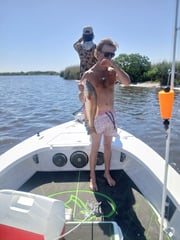 Fishing in Lafitte, Louisiana
