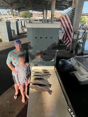 Fishing in Galveston, Texas