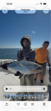 Fishing in Sandwich, Massachusetts