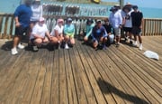 Fishing in Port Isabel, Texas
