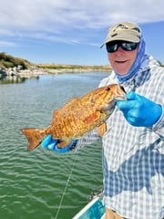 Fishing in Moses Lake, Washington