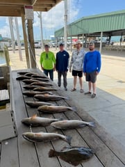 Fishing in Venice, Louisiana
