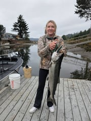 Fishing in Tangent, Oregon
