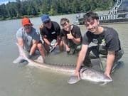 Fishing in Fraser Valley, Canada