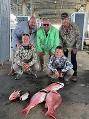 Fishing in Galveston, Texas