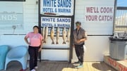 Fishing in Port Isabel, Texas