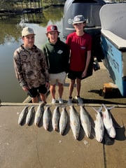 Fishing in Bon Secour, Alabama