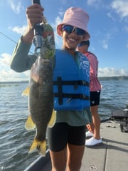 Fishing in Canyon Lake, Texas
