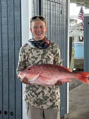 Fishing in Galveston, Texas