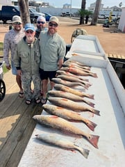 Fishing in Port O'Connor, Texas