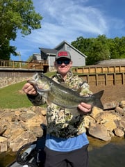Fishing in Salisbury, North Carolina
