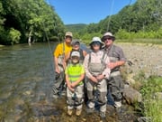 Fishing in Broken Bow, Oklahoma