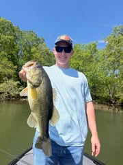Fishing in Salisbury, North Carolina