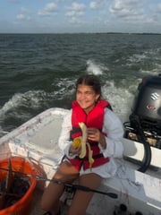 Fishing in Galveston, Texas