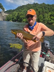 Fishing in Mountain Home, Arkansas