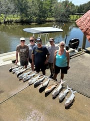Fishing in Bon Secour, Alabama