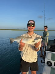 Fishing in Galveston, Texas