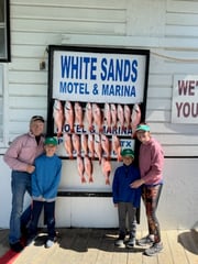 Fishing in Port Isabel, Texas