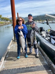 Fishing in Garibaldi, Oregon