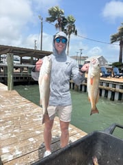Fishing in Port O'Connor, Texas