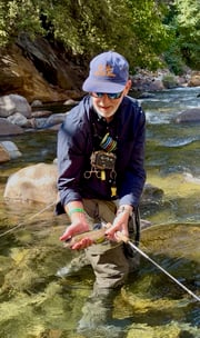 Fishing in Hume, California