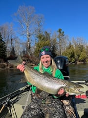 Fishing in Stanwood, Michigan