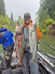 Fishing in Kalama, Washington
