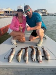 Fishing in Port Isabel, Texas