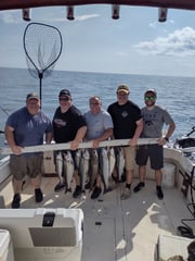 Coho Salmon, Lake Trout, Steelhead fishing in Kenosha, Wisconsin