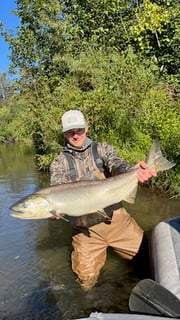 Fishing in Stanwood, Michigan