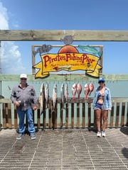 Fishing in Port Isabel, Texas