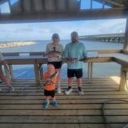 Fishing in Grand Isle, Louisiana