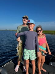 Fishing in Okeechobee, Florida