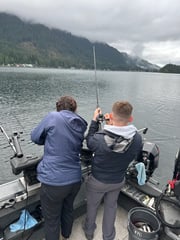 Fishing in Brewster, Washington