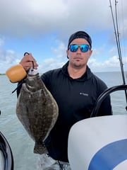 Fishing in Port Mansfield, Texas