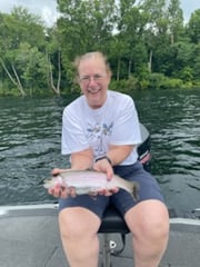 Fishing in Table Rock, Missouri