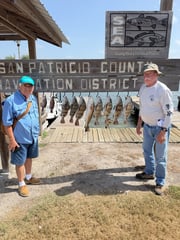 Fishing in Aransas Pass, Texas