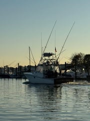 Fishing in Keyport, New Jersey