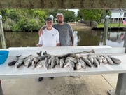 Fishing in Bay St. Louis, Mississippi
