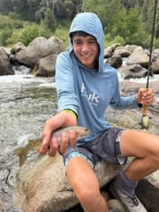 Fishing in Hume, California