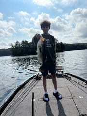 Fishing in Webster, Massachusetts