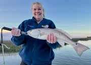 Redfish fishing in Mount Pleasant, South Carolina