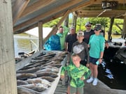 Fishing in Delacroix, Louisiana