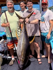 Fishing in Kapaʻa, Hawaii